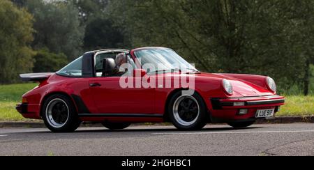 Voiture classique Porsche 911 1988 Banque D'Images