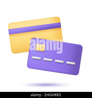 L'icône de carte de crédit Illustration de Vecteur
