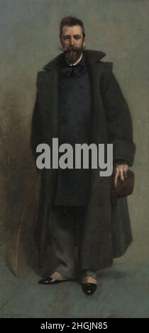 Beckwith James Carroll, - Portrait de William Merritt Chase Banque D'Images