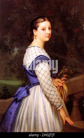 Bouguereau William-Adolphe - Collection privée - la comtesse de Montholon- date inconnue - huile sur toile no info - bo09 Banque D'Images