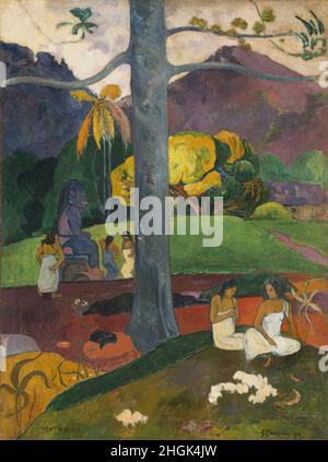 Mata Mua - à Olden Times - 1892 - 69 x 91 cm - Gauguin Paul Banque D'Images