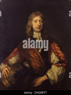 Ritratto di Thomas Killigrew - 1638 - huile sur toile 100 x 82,5 cm - Van Dyck Antoon Banque D'Images