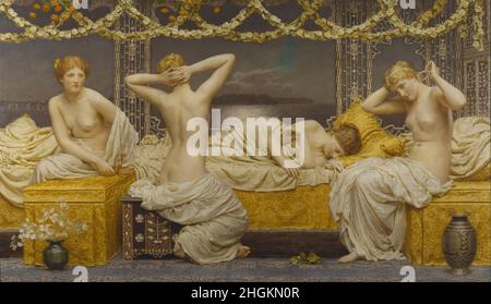 Albert Joseph Moore - UNE nuit d'été Banque D'Images