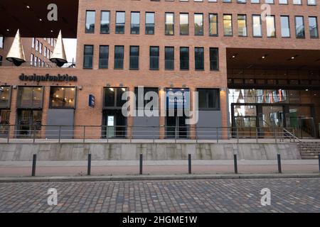 Sothebys dans la ville de Hambourg - VILLE DE HAMBOURG, ALLEMAGNE - 21 DÉCEMBRE 2021 Banque D'Images