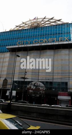 Centre commercial Phetchaburi Road Khwaeng Makkasan, Ratchathewi, Bangkok Thaïlande Banque D'Images