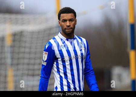 Oxford, Royaume-Uni.22nd janvier 2022.Sylla SOW #40 de Sheffield mercredi pendant le match à Oxford, Royaume-Uni le 1/22/2022.(Photo de James Heaton/News Images/Sipa USA) crédit: SIPA USA/Alay Live News Banque D'Images