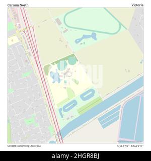 Carrum North, Greater Dandenong, Australie, Victoria, S 38 2' 59'', E 145 9' 0'', carte, carte intemporelle publiée en 2021.Les voyageurs, les explorateurs et les aventuriers comme Florence Nightingale, David Livingstone, Ernest Shackleton, Lewis et Clark et Sherlock Holmes se sont appuyés sur des cartes pour planifier leurs voyages dans les coins les plus reculés du monde. Timeless Maps dresse la carte de la plupart des sites du monde, montrant ainsi la réalisation de grands rêves Banque D'Images