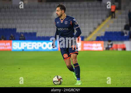 ISTANBUL, TURQUIE - JANVIER 22 : Nacer Chadli d'Istanbul Basaksehir FK pendant le match turc Super LIG entre Basaksehir et Goztepe au stade Basaksehir Fatih Terim le 22 janvier 2022 à Istanbul, Turquie (photo d'Emir Oktay/Orange Pictures) Banque D'Images