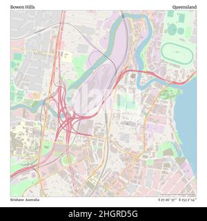 Bowen Hills, Brisbane, Australie, Queensland, S 27 26' 37'', E 153 2' 14'', carte, carte intemporelle publiée en 2021.Les voyageurs, les explorateurs et les aventuriers comme Florence Nightingale, David Livingstone, Ernest Shackleton, Lewis et Clark et Sherlock Holmes se sont appuyés sur des cartes pour planifier leurs voyages dans les coins les plus reculés du monde. Timeless Maps dresse la carte de la plupart des sites du monde, montrant ainsi la réalisation de grands rêves Banque D'Images