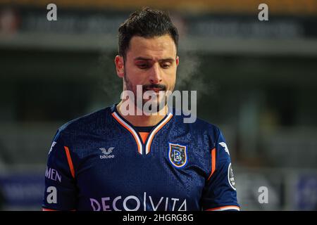 ISTANBUL, TURQUIE - JANVIER 22 : Nacer Chadli d'Istanbul Basaksehir FK pendant le match turc Super LIG entre Basaksehir et Goztepe au stade Basaksehir Fatih Terim le 22 janvier 2022 à Istanbul, Turquie (photo d'Emir Oktay/Orange Pictures) Banque D'Images
