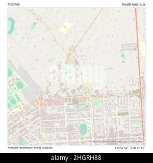 Stepney, Norwood Payneham St Peters, Australie, Australie méridionale, S 34 54' 44'', E 138 37' 45'', carte, Timeless Map publié en 2021.Les voyageurs, les explorateurs et les aventuriers comme Florence Nightingale, David Livingstone, Ernest Shackleton, Lewis et Clark et Sherlock Holmes se sont appuyés sur des cartes pour planifier leurs voyages dans les coins les plus reculés du monde. Timeless Maps dresse la carte de la plupart des sites du monde, montrant ainsi la réalisation de grands rêves Banque D'Images