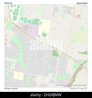 Runcorn, Brisbane, Australie, Queensland, S 27 35' 51'', E 153 4' 37'', carte, Timeless Map publié en 2021.Les voyageurs, les explorateurs et les aventuriers comme Florence Nightingale, David Livingstone, Ernest Shackleton, Lewis et Clark et Sherlock Holmes se sont appuyés sur des cartes pour planifier leurs voyages dans les coins les plus reculés du monde. Timeless Maps dresse la carte de la plupart des sites du monde, montrant ainsi la réalisation de grands rêves Banque D'Images