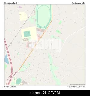 Evanston Park, Gawler, Australie, Australie du Sud, S 34 37' 22'', E 138 44' 28'', carte, carte intemporelle publiée en 2021.Les voyageurs, les explorateurs et les aventuriers comme Florence Nightingale, David Livingstone, Ernest Shackleton, Lewis et Clark et Sherlock Holmes se sont appuyés sur des cartes pour planifier leurs voyages dans les coins les plus reculés du monde. Timeless Maps dresse la carte de la plupart des sites du monde, montrant ainsi la réalisation de grands rêves Banque D'Images