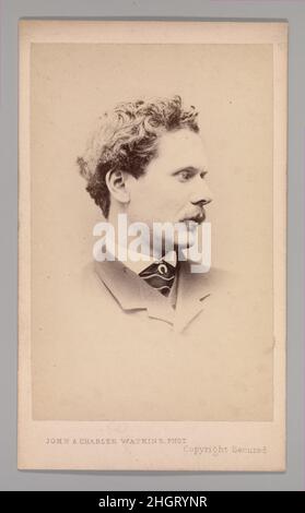 [Marcus Stone] 1860s John et Charles Watkins British.[Pierre Marcus].1860s.Imprimé argent en couleur albumine.Photographies Banque D'Images