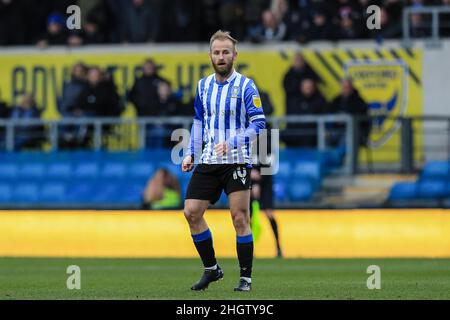 Oxford, Royaume-Uni.22nd janvier 2022.Barry Bannan #10 de Sheffield mercredi pendant le match à Oxford, Royaume-Uni le 1/22/2022.(Photo de James Heaton/News Images/Sipa USA) crédit: SIPA USA/Alay Live News Banque D'Images