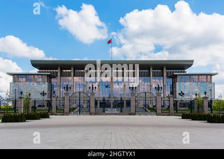La résidence du Président de la République du Bélarus Alexander Loukachenko MINSK, BÉLARUS Banque D'Images