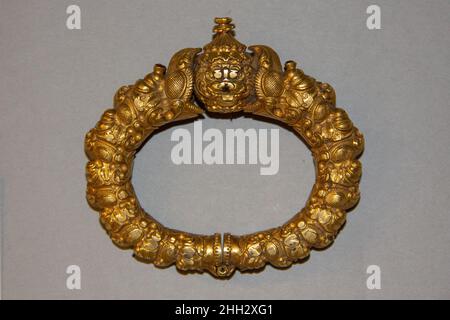 Bracelet, une paire 17th–19th siècle.Bracelet, un de paire.17th–19th siècle.Argent.Attribué à l'Inde, Chennai (Madras).Bijoux Banque D'Images