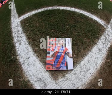 Londres, Royaume-Uni.22nd janvier 2022.Programme de jour de match d'aujourd'hui crédit: Nouvelles Images / Alamy Live News Banque D'Images