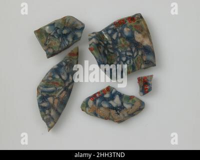 Fragments de verre d'un navire 4th–début 5th siècle copte.Fragments de verre d'un vaisseau 477121 Banque D'Images