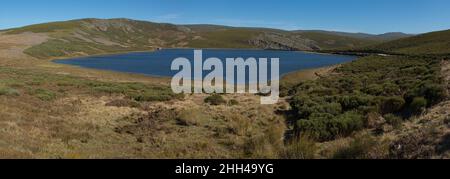 Laguna de los Peces au Lago de Sanabria près de Galende,Zamora,Castille et León,Espagne,Europe Banque D'Images