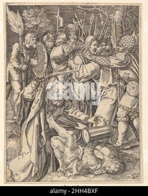Copies gravées de la petite passion n.d.Après Albrecht Dürer German.Copies gravées de la petite passion.Après Albrecht Dürer (allemand, Nuremberg 1471–1528 Nuremberg). n.d..Gravure.Publié par Abraham Waesberge (néerlandais).Imprime Banque D'Images