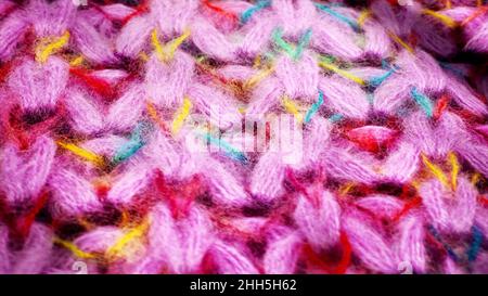 Texture laine, motif textile drapé.Arrière-plan en tissu texturé de laine.Détails visibles sur les fils délicats qui composent le tissu. Banque D'Images