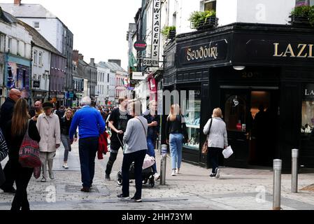 Le quartier latin de Galway, province du Connacht, République d'Irlande, Europe Banque D'Images