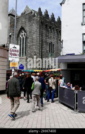 Le quartier latin de Galway, province du Connacht, République d'Irlande, Europe Banque D'Images