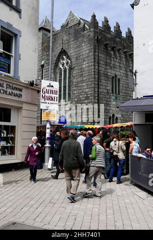 Le quartier latin de Galway, province du Connacht, République d'Irlande, Europe Banque D'Images