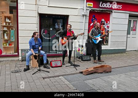 Le quartier latin de Galway, province du Connacht, République d'Irlande, Europe Banque D'Images