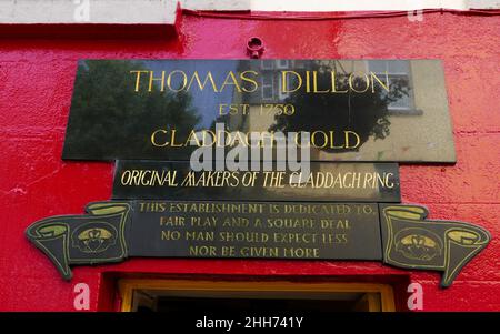 Le quartier latin de Galway, province du Connacht, République d'Irlande, Europe Banque D'Images