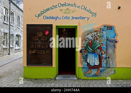 Le quartier latin de Galway, province du Connacht, République d'Irlande, Europe Banque D'Images