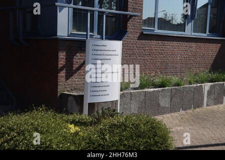 Ambassades d'Australie, du Burundi et de Malte à la Carnegieplein à la Haye, aux pays-Bas Banque D'Images