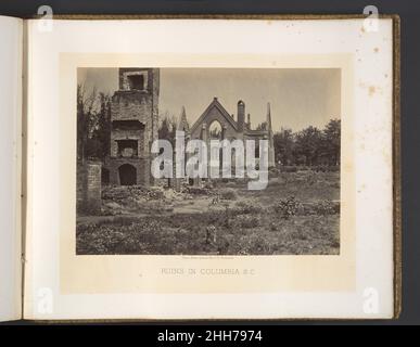 Ruines en Colombie, Caroline du Sud 1860s George N. Barnard American.Ruines en Colombie, Caroline du Sud 294498 Banque D'Images