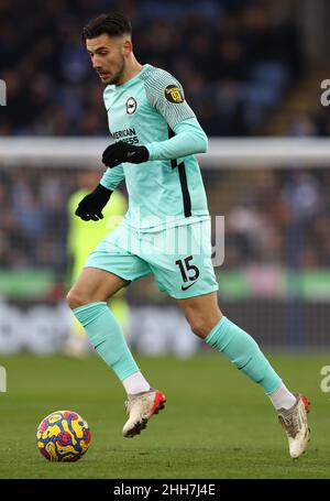 Leicester, Royaume-Uni.23rd janvier 2022.Jakub Moder de Brighton lors du match de la Premier League au King Power Stadium de Leicester.Crédit photo à lire : Darren Staples/Sportimage crédit : Sportimage/Alay Live News Banque D'Images