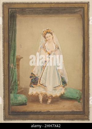 [La Comtesse en robe de piqué ou en Judith (?)]1860s Pierre-Louis Pierson Français.[La Comtesse en robe de piqué ou en Judith (?)]261373 Banque D'Images