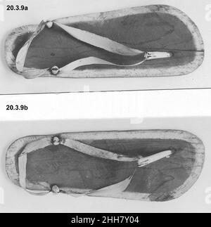 Paire de sandales ca.1981–1975 C.-B. Royaume du milieu.Paire de sandales. CA.1981–1975 C.-B.Bois.Royaume du milieu.De l'Égypte, de la haute Égypte, de Thèbes, de l'Asasi du Sud, de la tombe de Wah (MMA 1102), du cercueil intérieur à pied, des fouilles de MMA, 1920.Dynastie 12 Banque D'Images