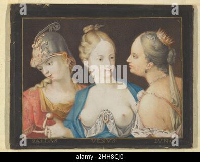 Chefs de Déesses (Pallas, Vénus, Juno) ca.1600 Anonyme, Français, 17th siècle Français.Chefs des Déesses (Pallas, Vénus, Juno) 408995 Banque D'Images