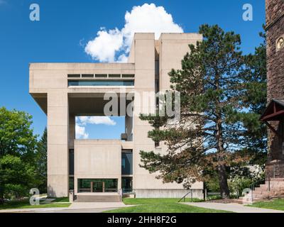 Musée d'art Herbert Johnson conçu par I.M. I.-P.-É Banque D'Images