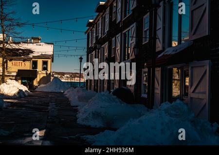 quai des corsaires à halifax, nouvelle-écosse Banque D'Images