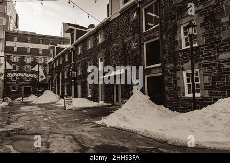 quai des corsaires à halifax, nouvelle-écosse Banque D'Images