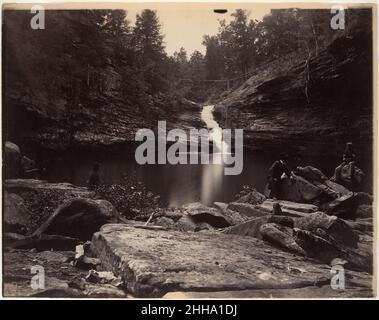 [Lac Lula et Upper Falls sur Rock Creek, près de Lookout Mountain, Géorgie] 1864–65 Isaac H. Bonsall American.[Lac Lula et Upper Falls sur Rock Creek, près de Lookout Mountain, Géorgie] 288841 Banque D'Images