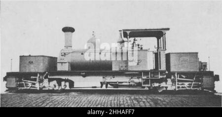 Société des Mines du Zaccar no 5, Marguerite, Saint-Léonard, no 781, 1912 0-4-0+0-4-0T Locomotive à vapeur Garratt. Banque D'Images