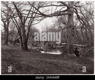 Bull Run.Ford de Blackburn ca.1862 Timothy H. O'Sullivan américain, né en Irlande.Bull Run.Ford de Blackburn 267886 Banque D'Images