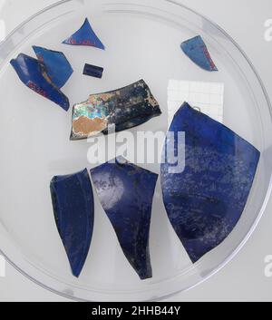 Fragments de verre d'un navire 4th–début 5th siècle copte.Fragments de verre d'un vaisseau 477074 Banque D'Images