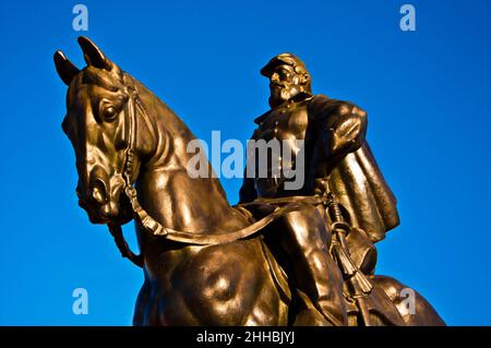 Photo de Stonewall Jackson Memorial, Manassas National Battlefield Park, Virginia USA Banque D'Images