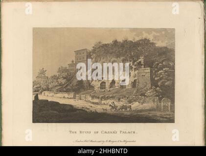 Une collection Select de vues et de ruines à Rome et ses environs.Exécuté récemment à partir de mises en plan effectuées sur le point ca.1819 J. Merigot Français.Une collection Select de vues et de ruines à Rome et ses environs.Récemment exécuté à partir de dessins réalisés sur place 353926 Banque D'Images