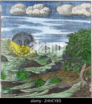 Splendeur Solis.Image 19 - le soleil sombre. Banque D'Images