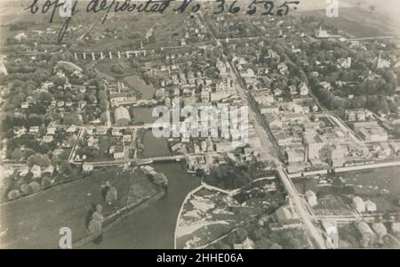 St. Mary's Ontario de The Air (HS85-10-36525). Banque D'Images