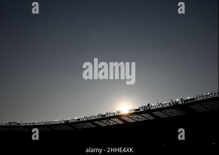 Turin, Italie.23 janvier 2022. Pendant la série Un match de football entre le FC Torino et le Sassuolo US.Credit: Nicolò Campo/Alay Live News Banque D'Images